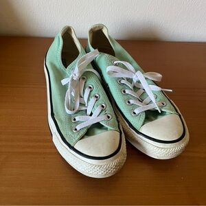 Converse Chuck Taylor Mint Green Canvas Sneakers